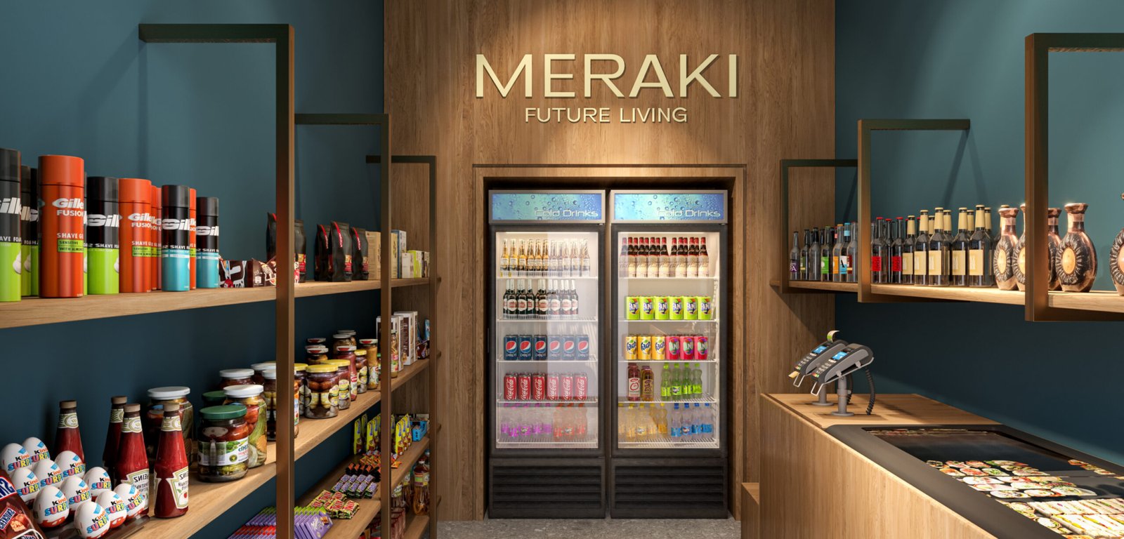 Meraki – Mini market – RF – 01